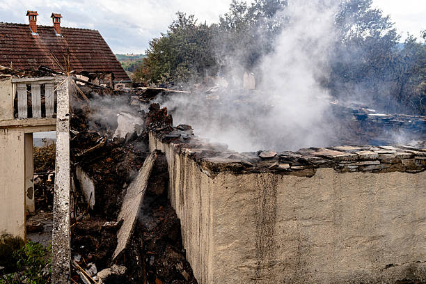 Professional Soot Cleanup technician working in Bridgeport, WA